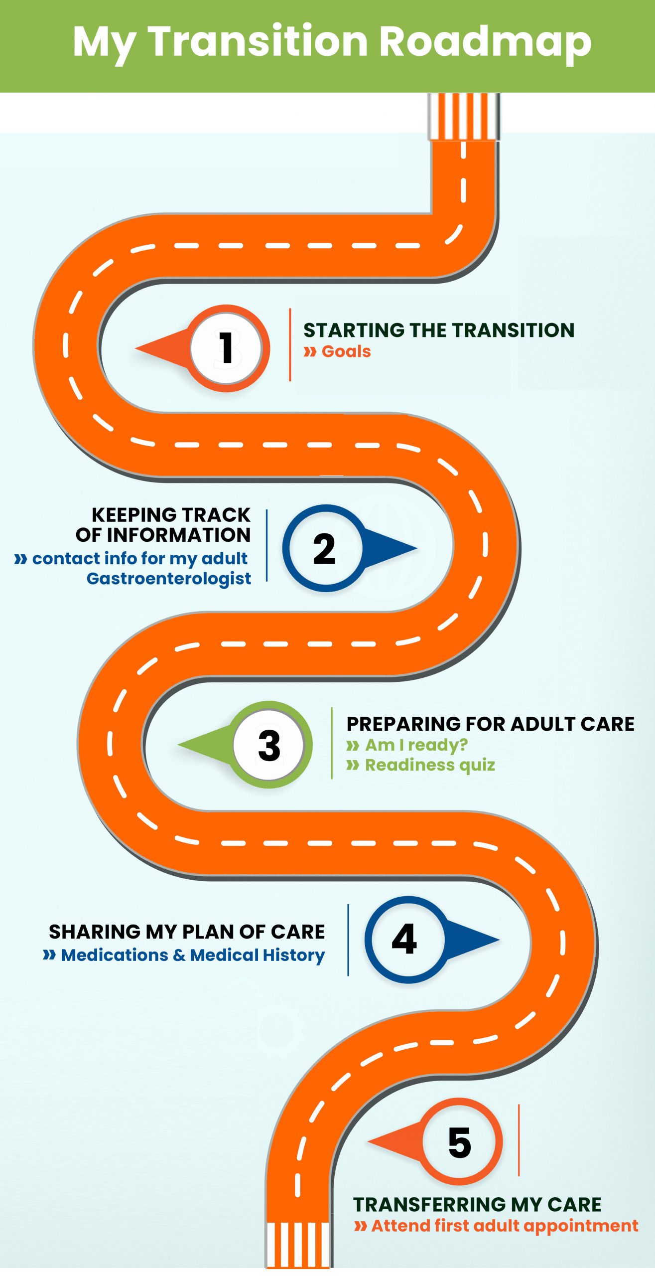 My transition roadmap